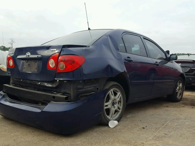 1NXBR32E78Z978004 - 2008 TOYOTA COROLLA CE BLUE photo 4