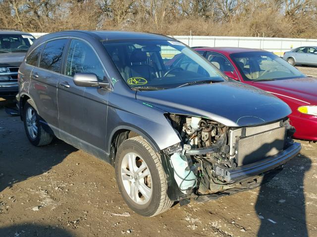 5J6RE4H73BL081508 - 2011 HONDA CR-V EXL GRAY photo 1