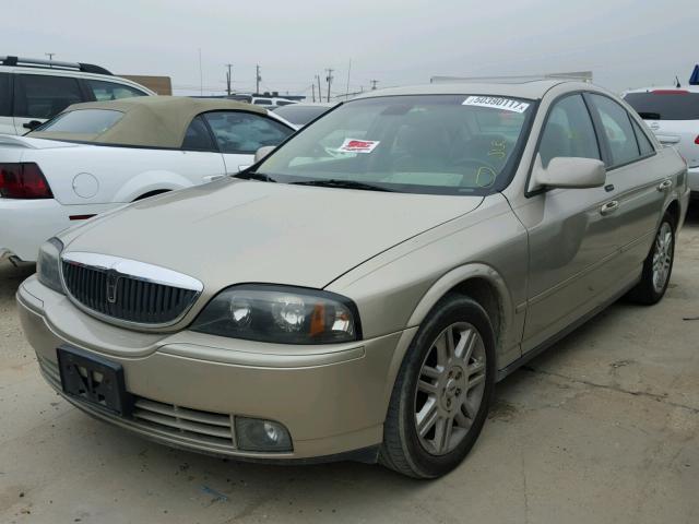 1LNHM87A04Y631581 - 2004 LINCOLN LS BEIGE photo 2