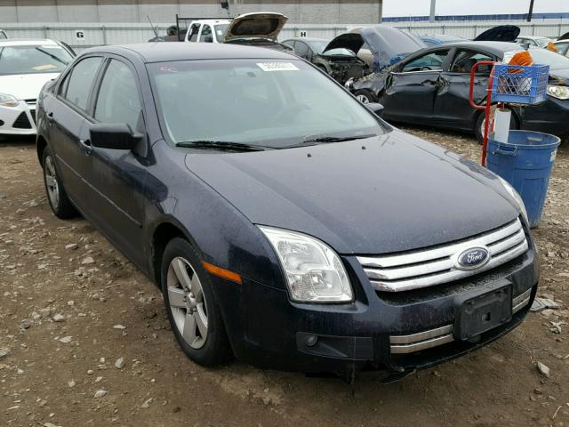 3FAHP07Z58R268997 - 2008 FORD FUSION SE BLUE photo 1