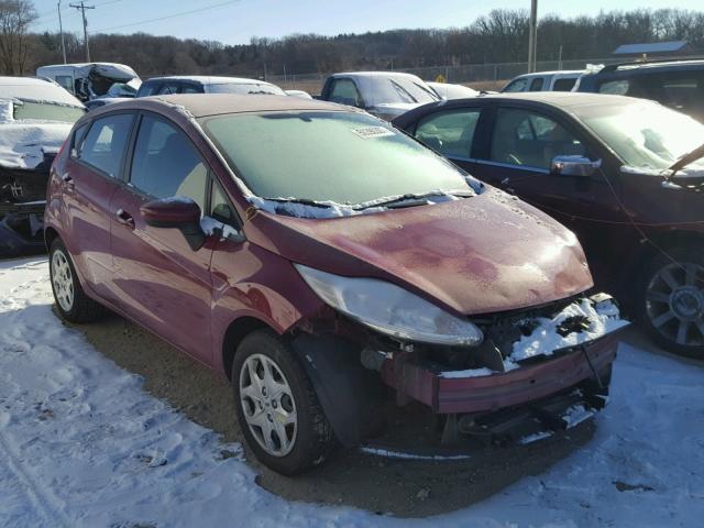 3FADP4EJ4BM137373 - 2011 FORD FIESTA SE MAROON photo 1