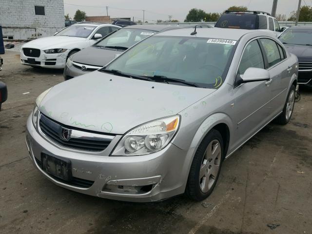 1G8ZS57N87F168678 - 2007 SATURN AURA XE SILVER photo 2