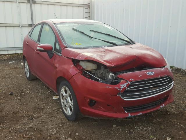 3FADP4BJ5GM114728 - 2016 FORD FIESTA SE RED photo 1