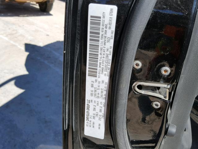 3C6UD5CL6CG123642 - 2012 DODGE RAM 2500 S შავი ფოტო 10