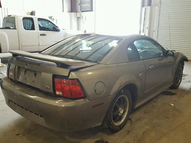 1FAFP40462F174290 - 2002 FORD MUSTANG GRAY photo 4