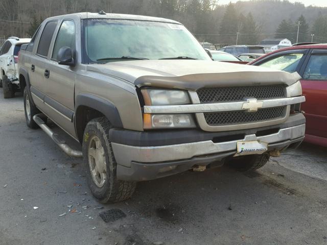 3GNEK13T33G337877 - 2003 CHEVROLET AVALANCHE BEIGE photo 1