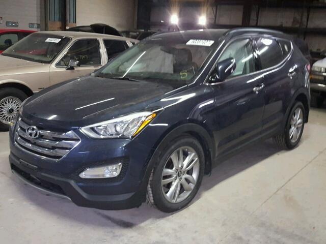 5XYZU3LA5DG053746 - 2013 HYUNDAI SANTA FE S BLUE photo 2