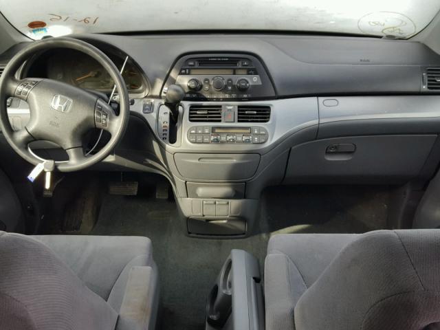 5FNRL38437B085290 - 2007 HONDA ODYSSEY EX SILVER photo 9