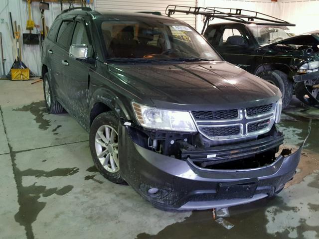 3C4PDCBG6FT668766 - 2015 DODGE JOURNEY SX GRAY photo 1