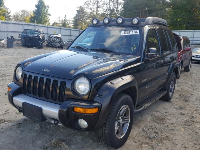 1J4GL38K83W642684 - 2003 JEEP LIBERTY RE BLACK photo 2