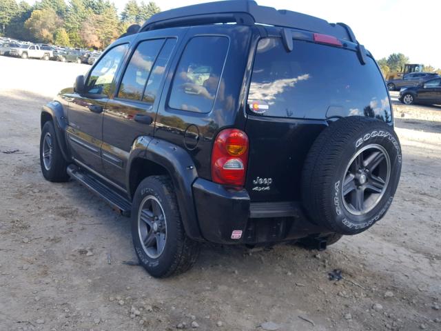 1J4GL38K83W642684 - 2003 JEEP LIBERTY RE BLACK photo 3