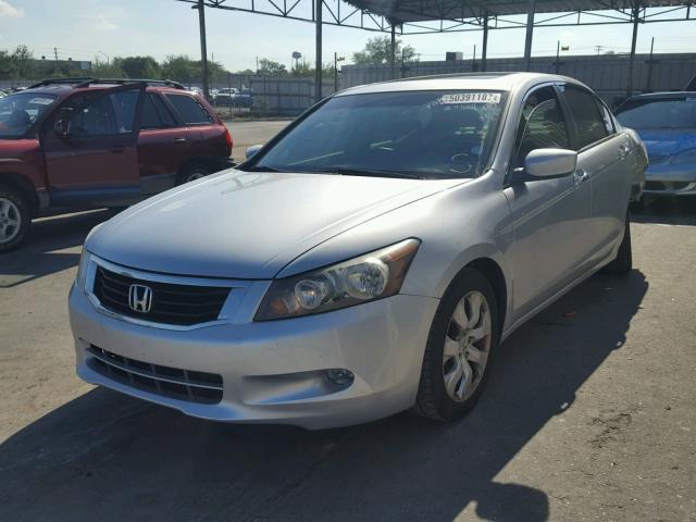 1HGCP36859A035973 - 2009 HONDA ACCORD EXL SILVER photo 2