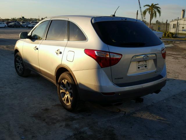 KM8NU13C78U065482 - 2008 HYUNDAI VERACRUZ G SILVER photo 3