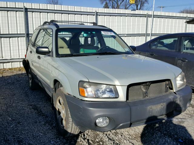 JF1SG63645H735358 - 2005 SUBARU FORESTER 2 GRAY photo 1