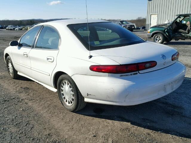 1MEFM50U4XA657420 - 1999 MERCURY SABLE GS WHITE photo 3