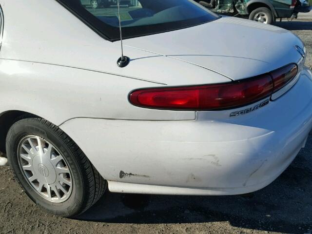 1MEFM50U4XA657420 - 1999 MERCURY SABLE GS WHITE photo 9