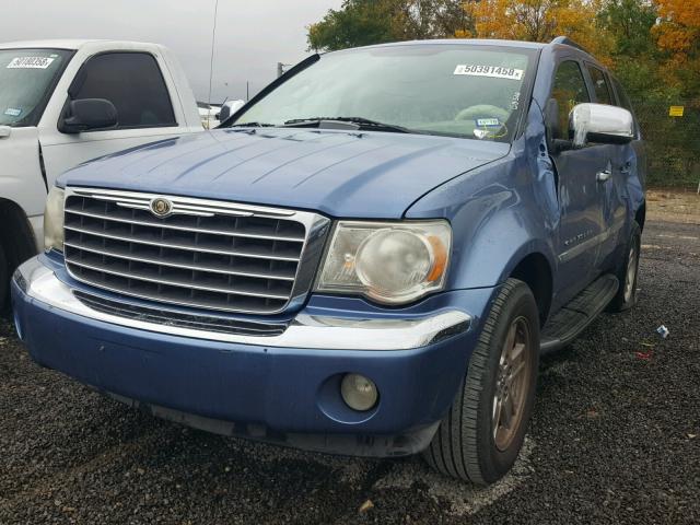 1A8HX58237F575615 - 2007 CHRYSLER ASPEN LIMI BLUE photo 2