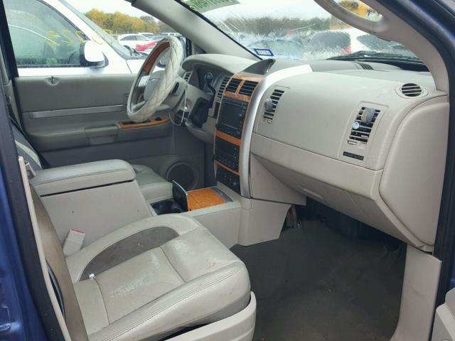 1A8HX58237F575615 - 2007 CHRYSLER ASPEN LIMI BLUE photo 5