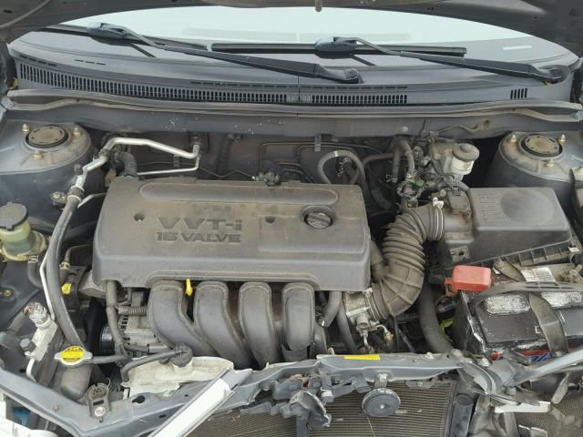 2T1BR32E95C363421 - 2005 TOYOTA COROLLA CE GRAY photo 7