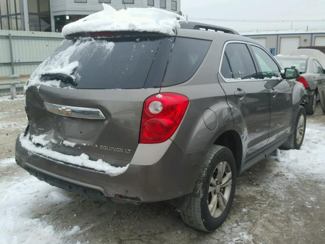 2CNFLEEC2B6436565 - 2011 CHEVROLET EQUINOX LT GRAY photo 4