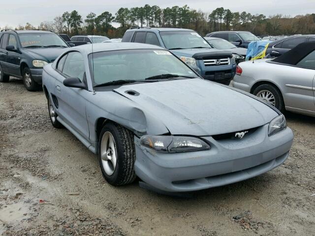 1FALP4041VF113114 - 1997 FORD MUSTANG GRAY photo 1