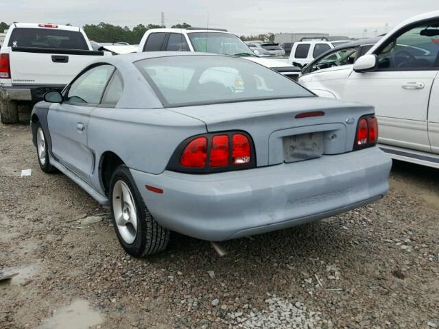 1FALP4041VF113114 - 1997 FORD MUSTANG GRAY photo 3