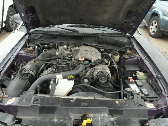 1FALP4041VF113114 - 1997 FORD MUSTANG GRAY photo 7