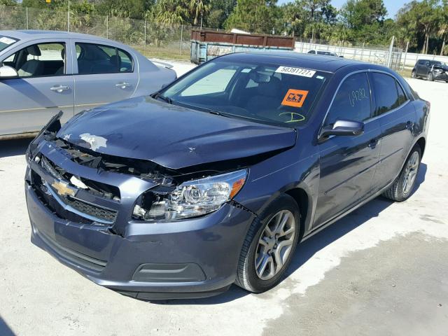 1G11C5SA1DF242399 - 2013 CHEVROLET MALIBU 1LT 蓝色 照片 2