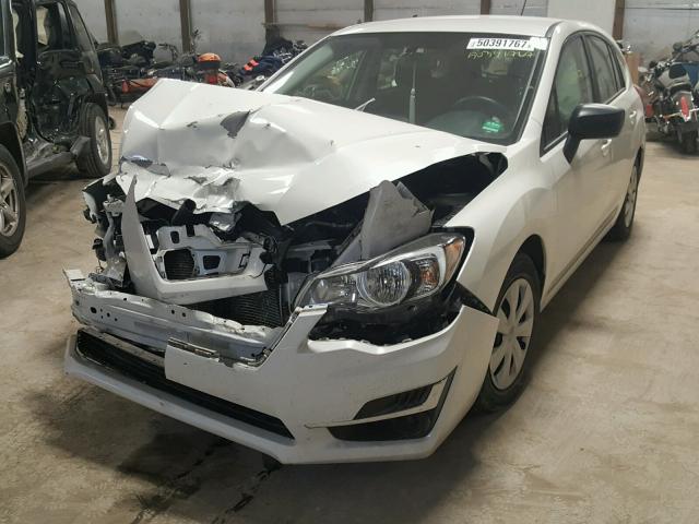 JF1GPAA65F8284163 - 2015 SUBARU IMPREZA BA WHITE photo 2