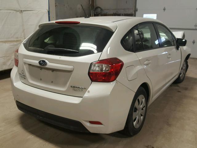 JF1GPAA65F8284163 - 2015 SUBARU IMPREZA BA WHITE photo 4