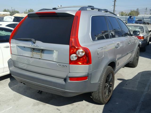 YV1CN59H741077107 - 2004 VOLVO XC90 SILVER photo 4