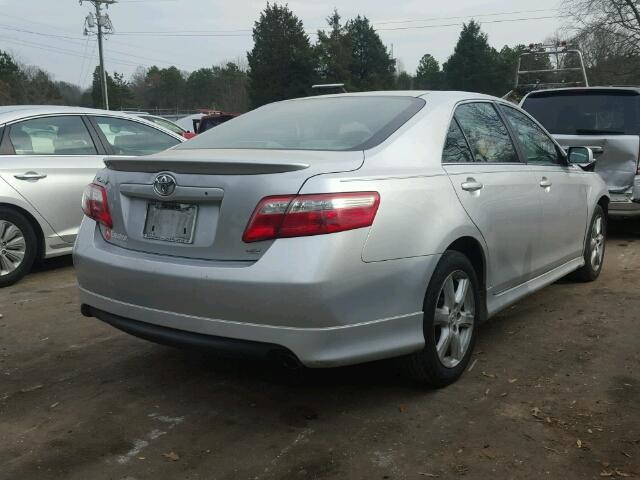 4T1BE46K39U887069 - 2009 TOYOTA CAMRY BASE SILVER photo 4