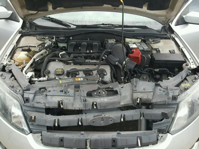 3FAHP0KC6AR205822 - 2010 FORD FUSION SPO SILVER photo 7