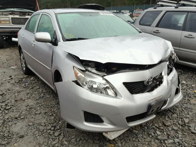 JTDBL40EX9J015826 - 2009 TOYOTA COROLLA BA SILVER photo 1