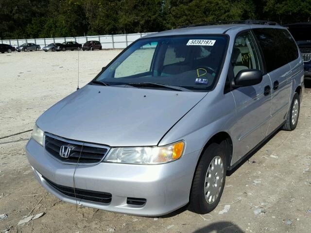 5FNRL18594B120231 - 2004 HONDA ODYSSEY LX SILVER photo 2