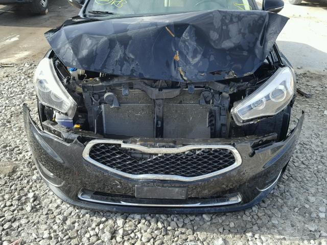 KNALN4D75E5161951 - 2014 KIA CADENZA PR BLACK photo 9