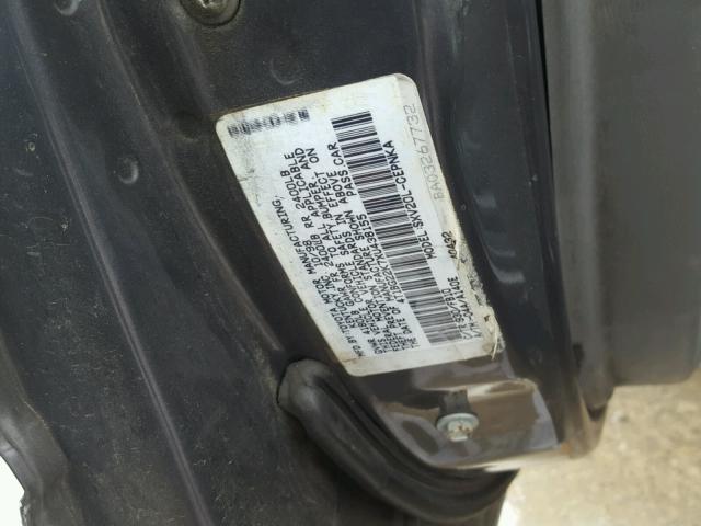 4T1BG22K7XU438155 - 1999 TOYOTA CAMRY CE GRAY photo 10