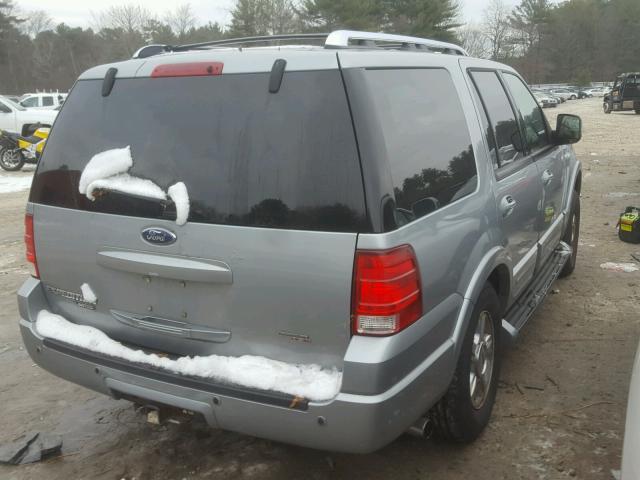 1FMFU205X6LA80125 - 2006 FORD EXPEDITION SILVER photo 4