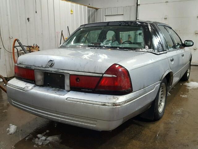 2MEFM75W0YX624672 - 2000 MERCURY GRAND MARQ SILVER photo 4