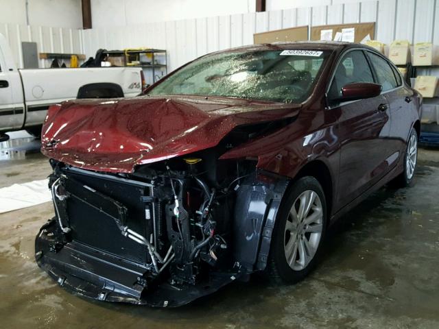 1C3CCCAB4FN746408 - 2015 CHRYSLER 200 LIMITE MAROON photo 2