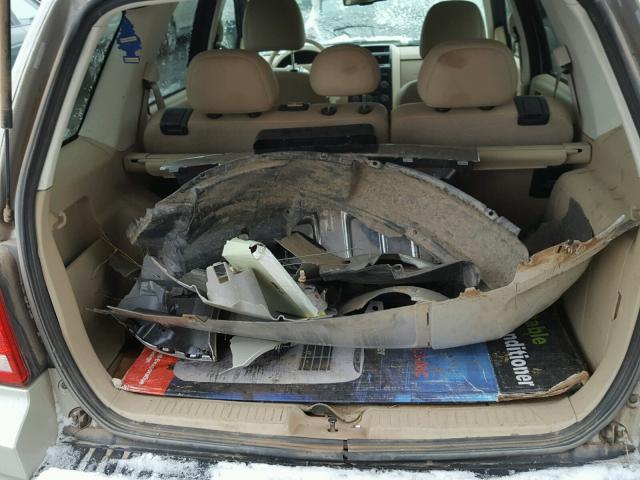 1FMCU94178KD42078 - 2008 FORD ESCAPE LIM CREAM photo 9