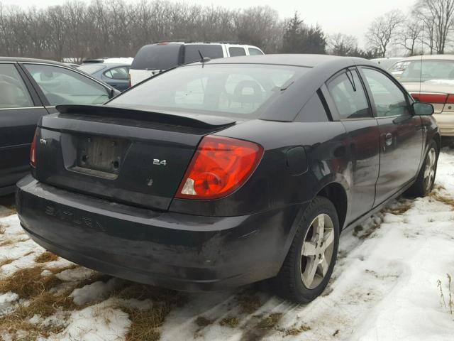 1G8AW18BX6Z119414 - 2006 SATURN ION BLACK photo 4