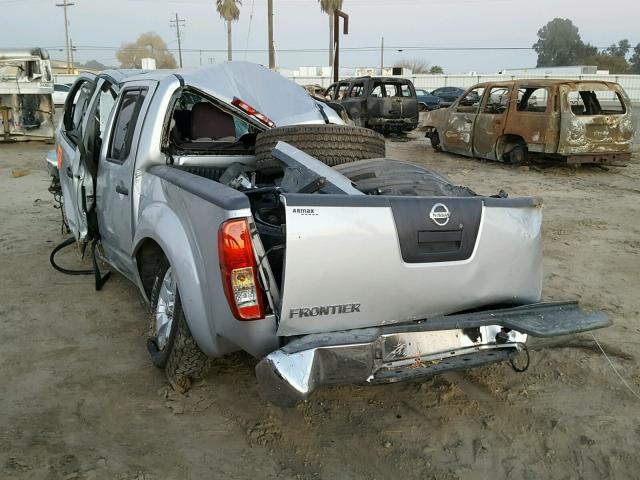 1N6AD0ER8CC417155 - 2012 NISSAN FRONTIER S SILVER photo 3