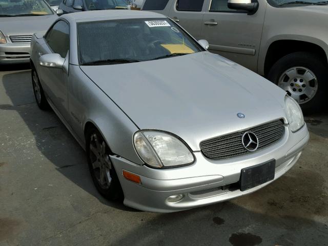 WDBKK49F73F290190 - 2003 MERCEDES-BENZ SLK 230 KO SILVER photo 1