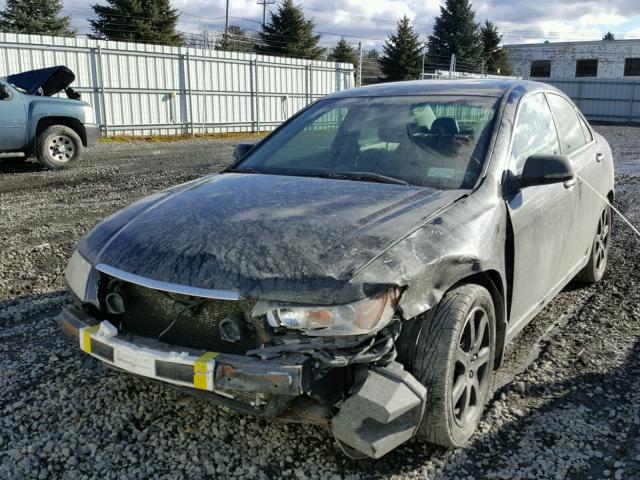 JH4CL96825C034810 - 2005 ACURA TSX BLACK photo 2