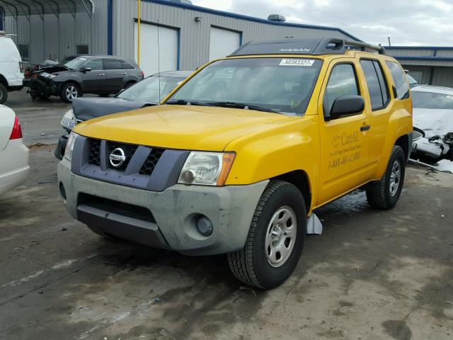 5N1AN08U88C500006 - 2008 NISSAN XTERRA OFF YELLOW photo 2