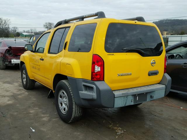 5N1AN08U88C500006 - 2008 NISSAN XTERRA OFF YELLOW photo 3