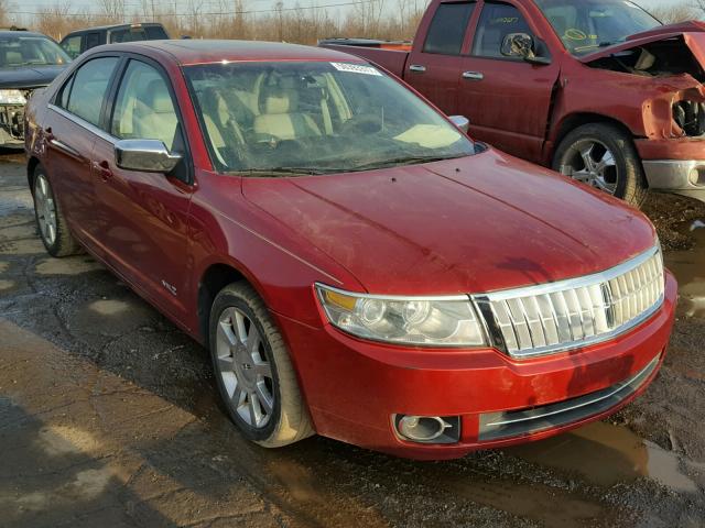 3LNHM26T58R631306 - 2008 LINCOLN MKZ MAROON photo 1