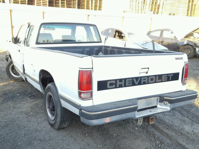 1GCCS19Z4M8254817 - 1991 CHEVROLET S TRUCK S1 WHITE photo 3