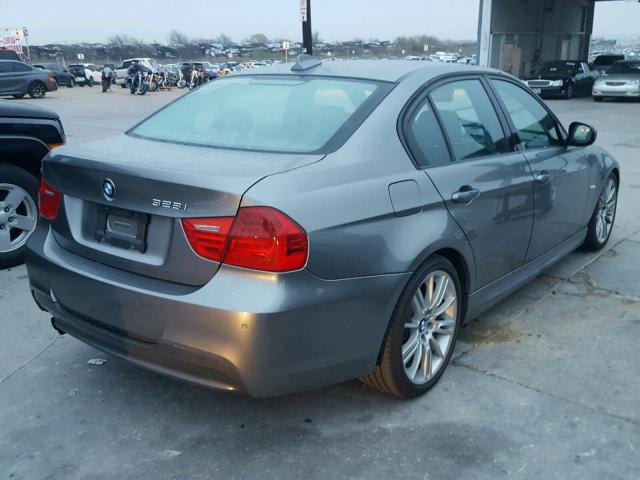 WBAPH7G55ANM50861 - 2010 BMW 328 I GRAY photo 4